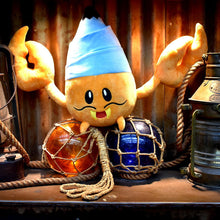 Load image into Gallery viewer, Hyde the Hermit Crab Plush - Your Loyal Desk Buddy with Clever Shell Pockets - Whimsical Design for Creative Inspiration - Store Art Supplies and More - Order Now!