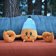 Load image into Gallery viewer, Hyde the Hermit Crab Plush - Your Loyal Desk Buddy with Clever Shell Pockets - Whimsical Design for Creative Inspiration - Store Art Supplies and More - Order Now!