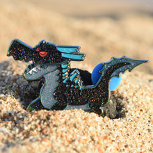 Load image into Gallery viewer, Interactive Lagiacrus Enamel Pin