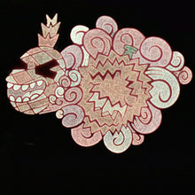 Load image into Gallery viewer, PINEAPPLE FART 2.5 INCH LIMITED EDITION PIN