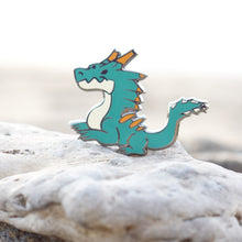 Load image into Gallery viewer, Monstie Lagiacrus Enamel Pin Limited Edition
