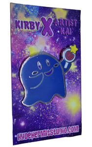 Ghost Kirby Enamel Pin Limited Edition