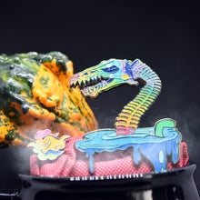 Load image into Gallery viewer, Lochness Monster Limited Edition Pin Sets - Soft Enamel with Epoxy - Collect Before They Disappear - 3-inch Size - Backstamp and Laser Numbering - Includes Matching Vinyl Sticker - Various Designs and Metal Plating - Full Glow, Glitter, and Specialty Options - Order Now