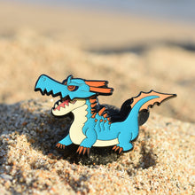 Load image into Gallery viewer, Interactive Lagiacrus Enamel Pin
