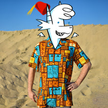 Load image into Gallery viewer, Bold Kobold X Hyde Hermit Studio Collaboration Tiki shirt
