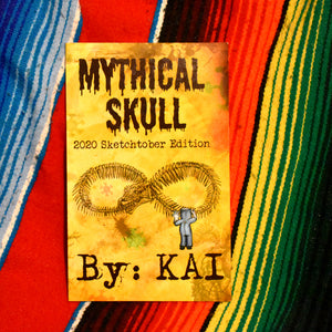 Mythical Skull Sketchtober 2020 Sketchbook Collection
