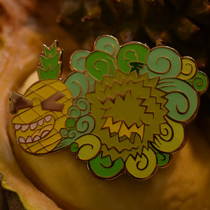 PINEAPPLE FART 2.5 INCH LIMITED EDITION PIN