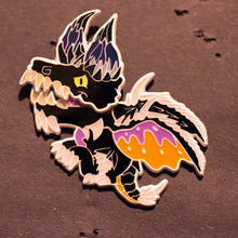 Load image into Gallery viewer, Interactive Nergigante Enamel Pin Limited Edition
