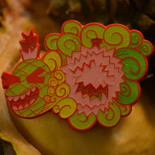 Load image into Gallery viewer, PINEAPPLE FART 2.5 INCH LIMITED EDITION PIN
