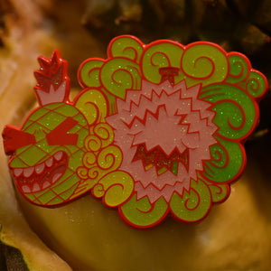 PINEAPPLE FART 2.5 INCH LIMITED EDITION PIN