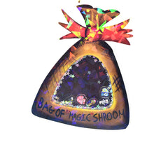 Load image into Gallery viewer, 4-inch Magic Mushroom Shaker Charm - 5 Little Star Glitter Filled Mushrooms for a touch of Magic
