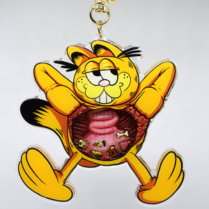 CURSEFIELD!!  Shaker Charm - 4 inches with Easter Eggs Inside - Unique and Playful Design for Collection or Gift