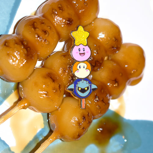 Dango Kirby and Friends Enamel Pin Limited Edition