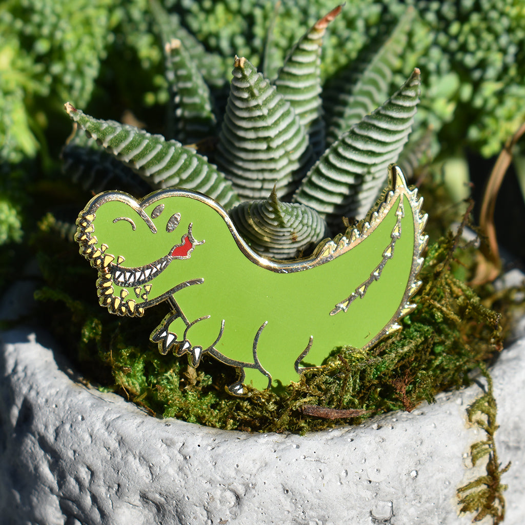 Monstie Deviljho Hard Enamel Pin Limited Edition 200 – Hyde Hermit