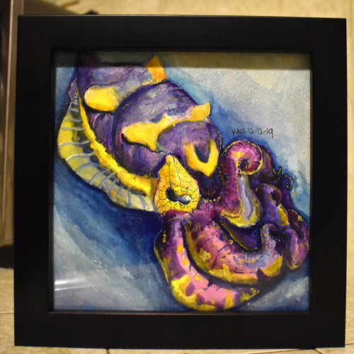 Flamboyant Cuttlefish Traditional Art