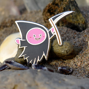Grim Reaper Kirby Enamel Pin Limited Edition