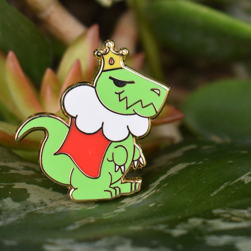 King T-Rex Hard Enamel Pin