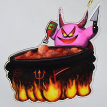 Load image into Gallery viewer, Evil Kirby Shaker Charm
