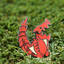 Load image into Gallery viewer, Monstie Tigrex Interactive Enamel Pin Limited Edition
