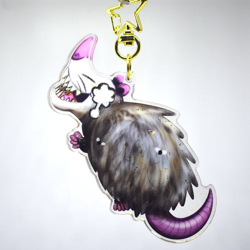 Opossum Shaker Charm