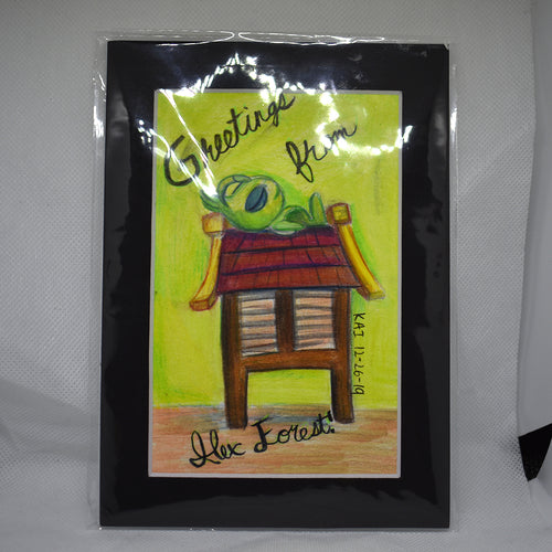 Celebii Pokemon Traditional Art