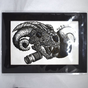 Sketchtober 2019 Traditional Drawing Chimera