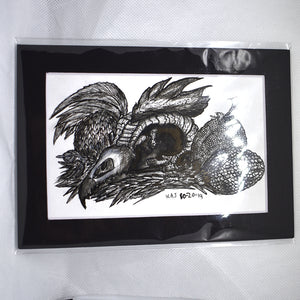 Sketchtober 2019 Traditional Drawing Cockatrice
