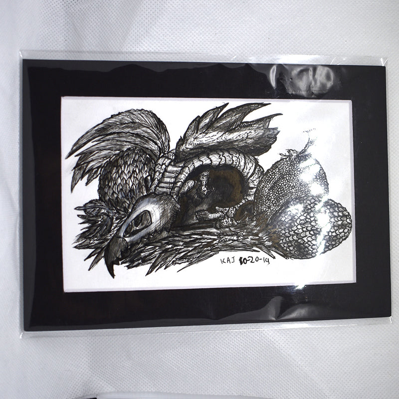 Sketchtober 2019 Traditional Drawing Cockatrice