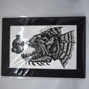 Sketchtober 2019 Traditional Drawing Leviathan
