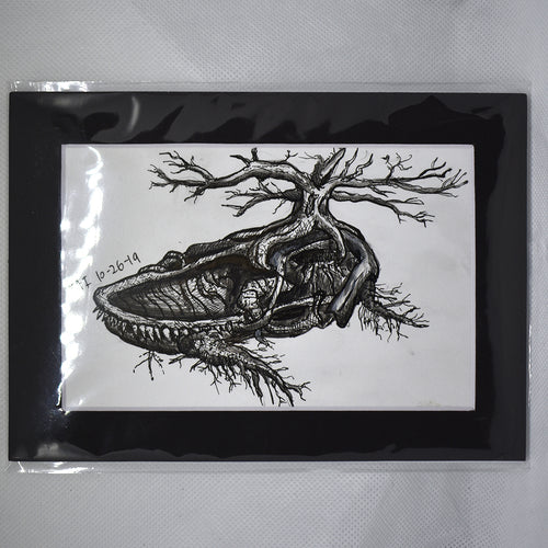 Sketchtober 2019 Traditional Drawing Nidhogg