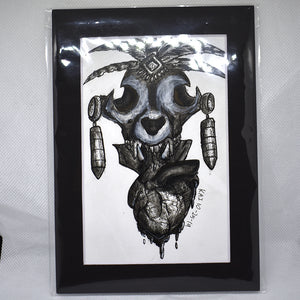 Sketchtober 2019 Traditional Drawing Tezcatlipoca