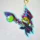 Warped Holographic Toon Dark wizard Charm